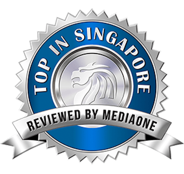 Top in Singapore award by MediaOne