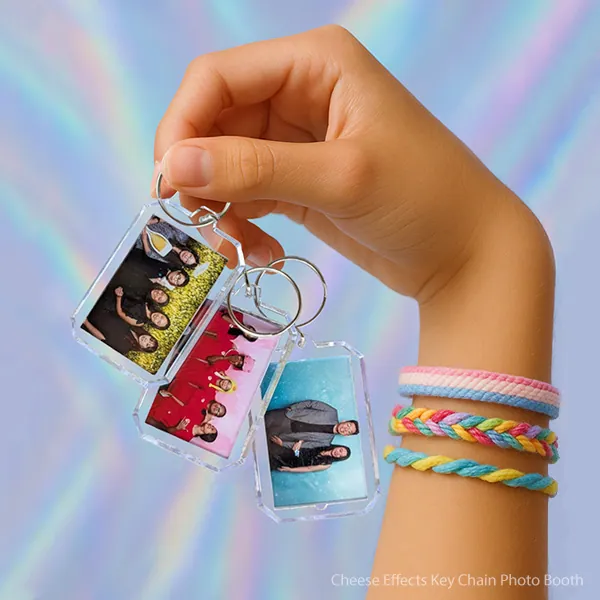 Key Chain Photo Booth in Singapore | Cheese Effects